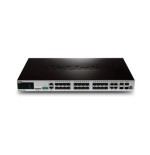 D-link dgs-3620-28sc/si 24-port sfp layer 3 managed gigabit switch, 4 combo 1000baset/sfp, 4 10ge sfp+ (standard image) - includ