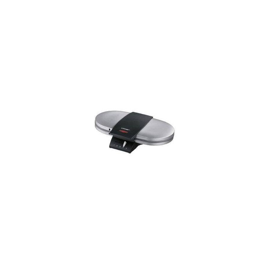 Cloer 1329 gofrera negro, acero inoxidable 1200 w