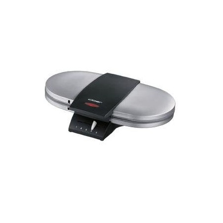 Cloer 1329 gofrera negro, acero inoxidable 1200 w