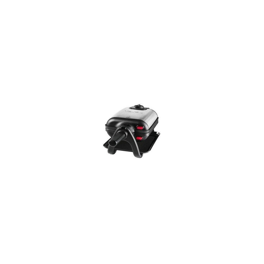 Tefal wm756d gofrera 2 barquillo(s) negro, acero inoxidable 1200 w