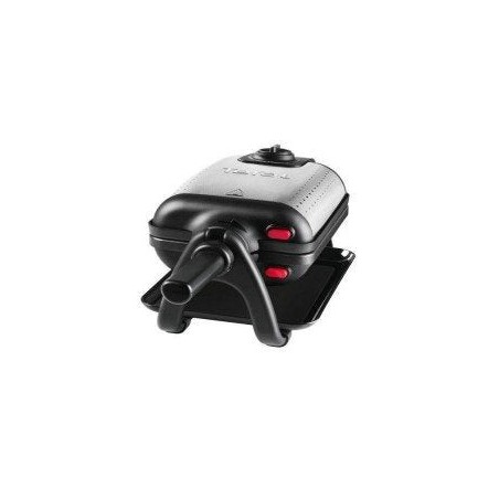Tefal wm756d gofrera 2 barquillo(s) negro, acero inoxidable 1200 w