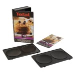 Tefal juego de platos para aperitivos n.° 10 tortitas, plato grill xa8010