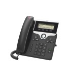 Ip telefon cp-7811, voip-telefon dunkelgrau