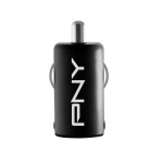 Pny cargador de coche carga rápida 2.4a x1 usb negro