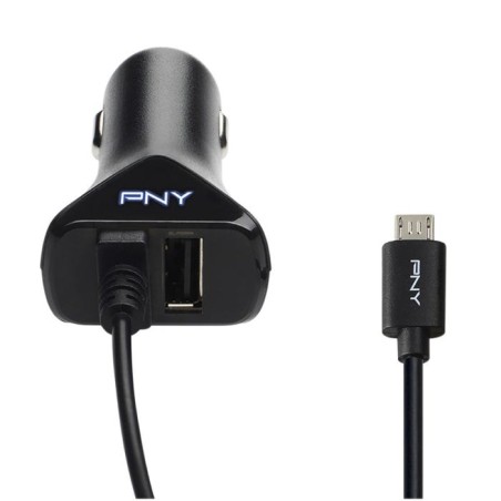 Pny road kit ( soporte + cargador doble + dual cable)