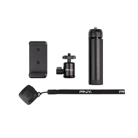 Pny p-t-btri001k-rb tripode smartphone/cámara de acción 3 pata(s) negro