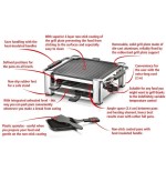 Rommelsbacher gourmet raclette fashion rcc 1000 plata rcc 1000