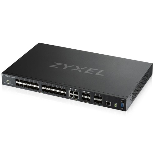 Zyxel xgs4600-32f l3 managed switch 24 port gig sfp 4 dual pers and 4x10g sfp+ stackable dual psu