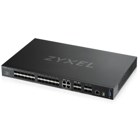 Zyxel xgs4600-32f l3 managed switch 24 port gig sfp 4 dual pers and 4x10g sfp+ stackable dual psu