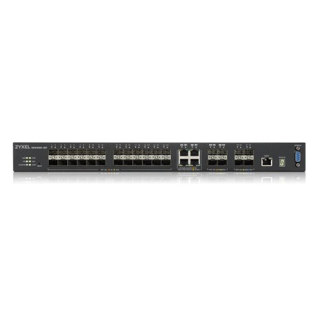 Zyxel xgs4600-32f l3 managed switch 24 port gig sfp 4 dual pers and 4x10g sfp+ stackable dual psu
