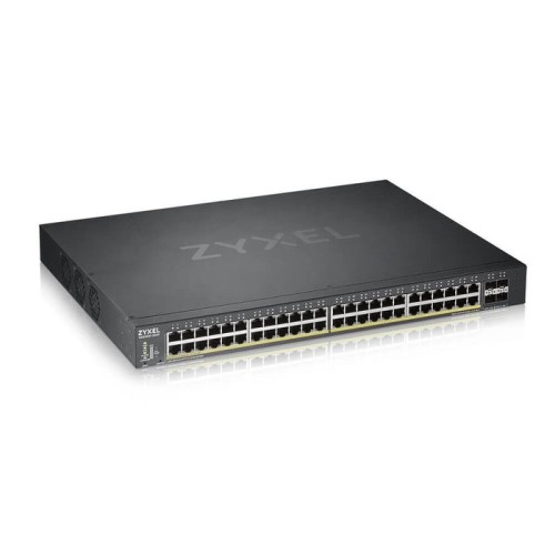 Switch zyxel 52 puertos smart managed serie xs poe 48x gb 4x 10gb sfp+
