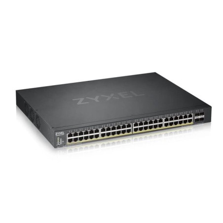 Switch zyxel 52 puertos smart managed serie xs poe 48x gb 4x 10gb sfp+