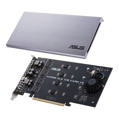 Asus hyper m.2 x16 card v2 tarjeta y adaptador de interfaz interno