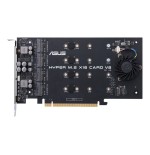 Asus hyper m.2 x16 card v2 tarjeta y adaptador de interfaz interno