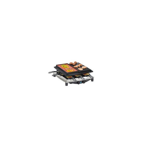 Steba raclette rc 4 plus deluxe cromado
