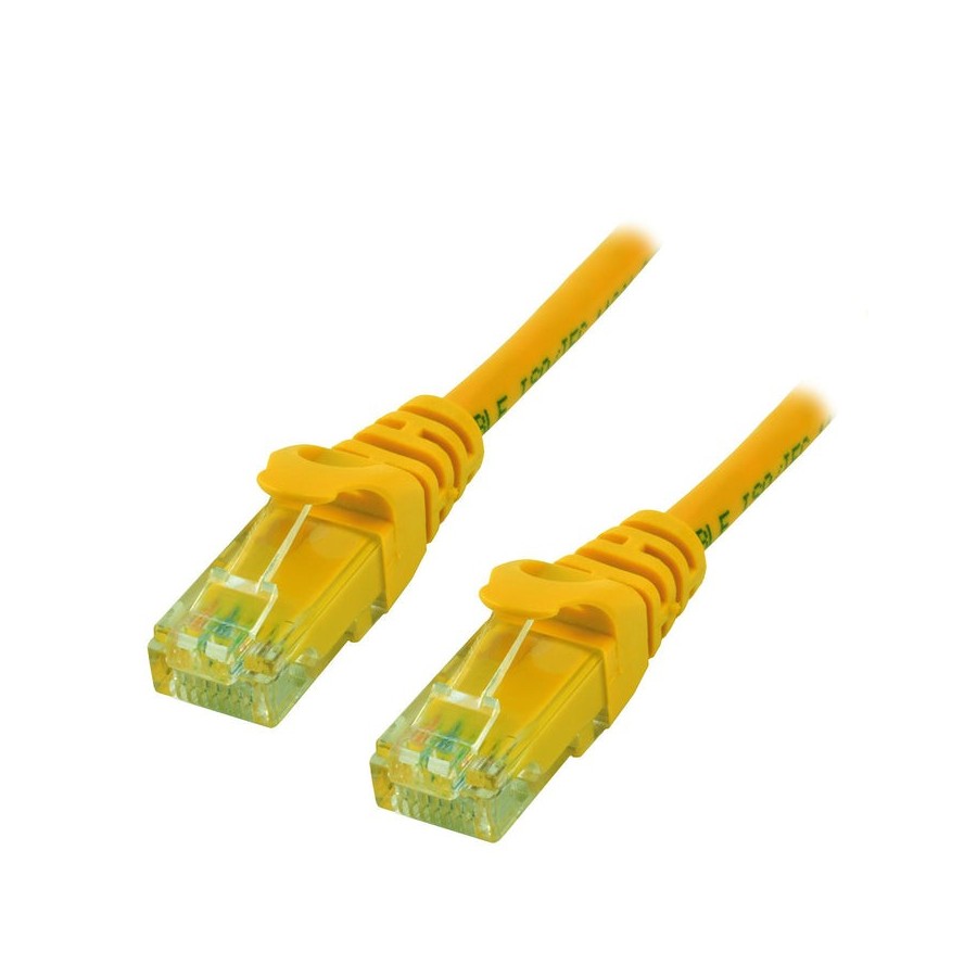 Cable utp rj45 cat.6a 2mts amarillo (c8060a-2m/y)