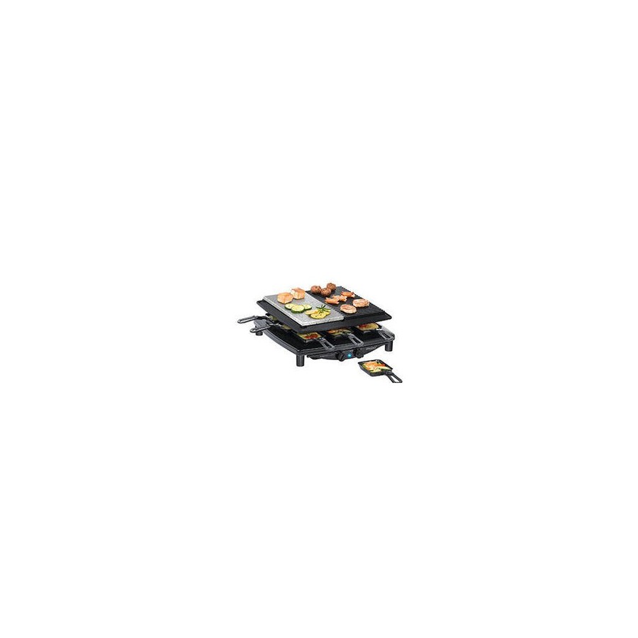 Steba raclette rc 4 plus deluxe negro