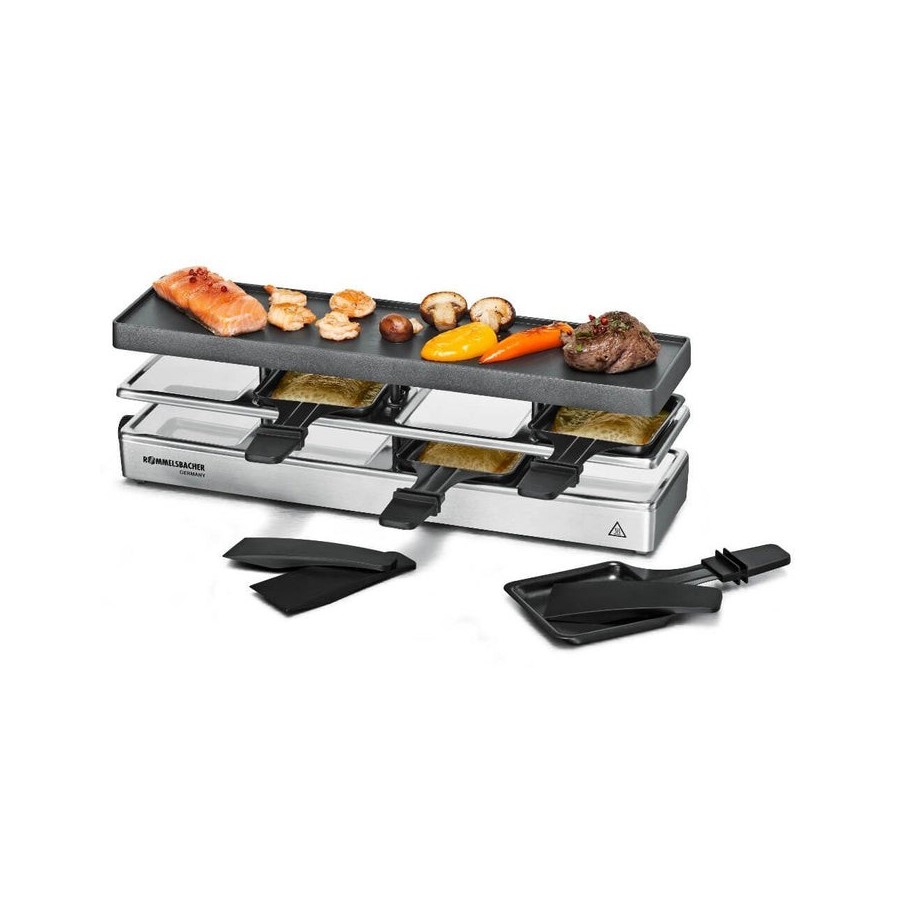 Raclette  rommelsbacher diversión para 4 rc 800, rc 800