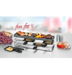 Raclette  rommelsbacher diversión para 4 rc 800, rc 800