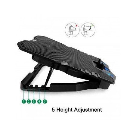 Ewent base de refrigeracion para portatiles hasta 17"