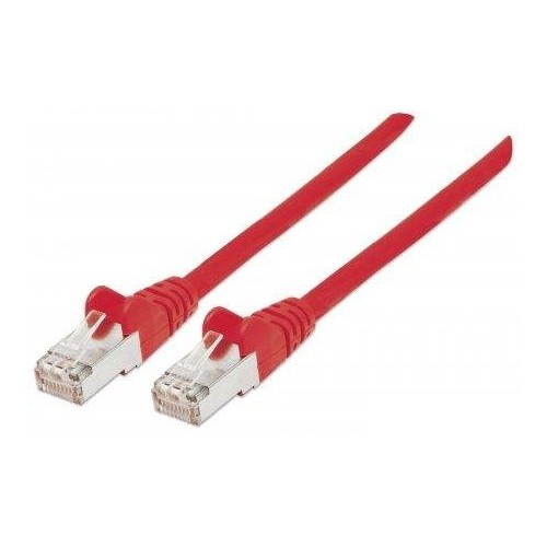 Intellinet patchkabel rj45 sf/utp cat5e  5m hebelschutz rot