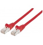 Intellinet patchkabel rj45 sf/utp cat5e  5m hebelschutz rot