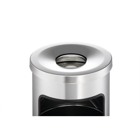 Durable papelera redonda safe con cencicero