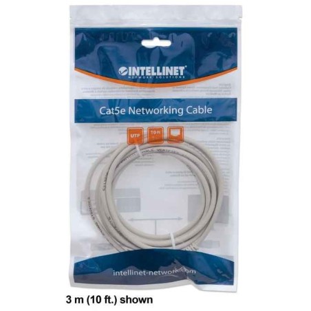 Intellinet 2m cat6 cable de red u/utp (utp) gris
