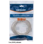 Intellinet 2m cat6 cable de red u/utp (utp) gris