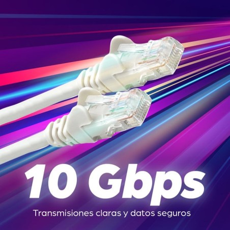 Intellinet 2m cat6 cable de red u/utp (utp) gris