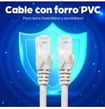 Intellinet 2m cat6 cable de red u/utp (utp) gris