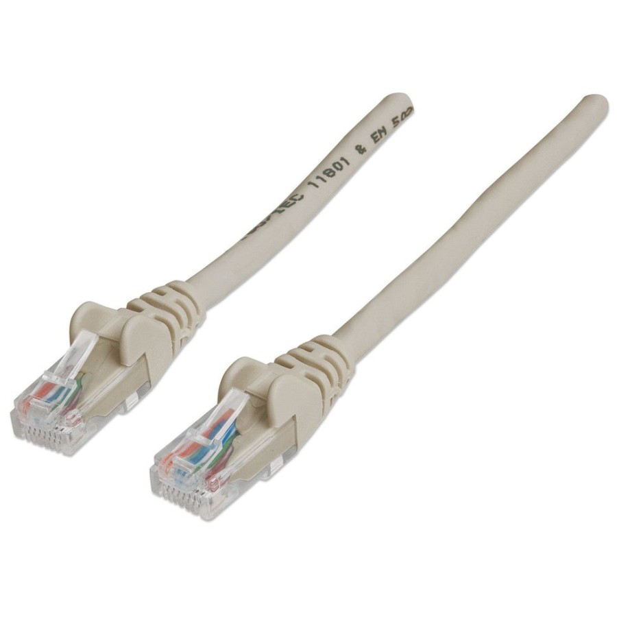 Intellinet rj-45 m/m, 20m cable de red cat6 u/utp (utp) gris