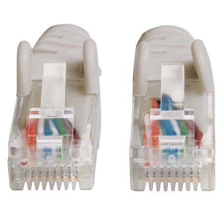 Intellinet rj-45 m/m, 20m cable de red cat6 u/utp (utp) gris