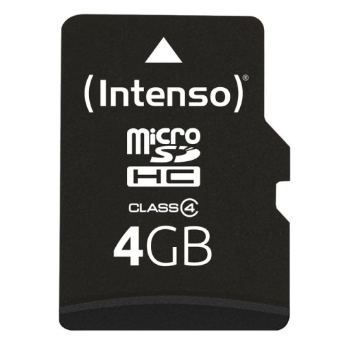 Intenso 3403450 micro sd clase 4 4gb c/adapt