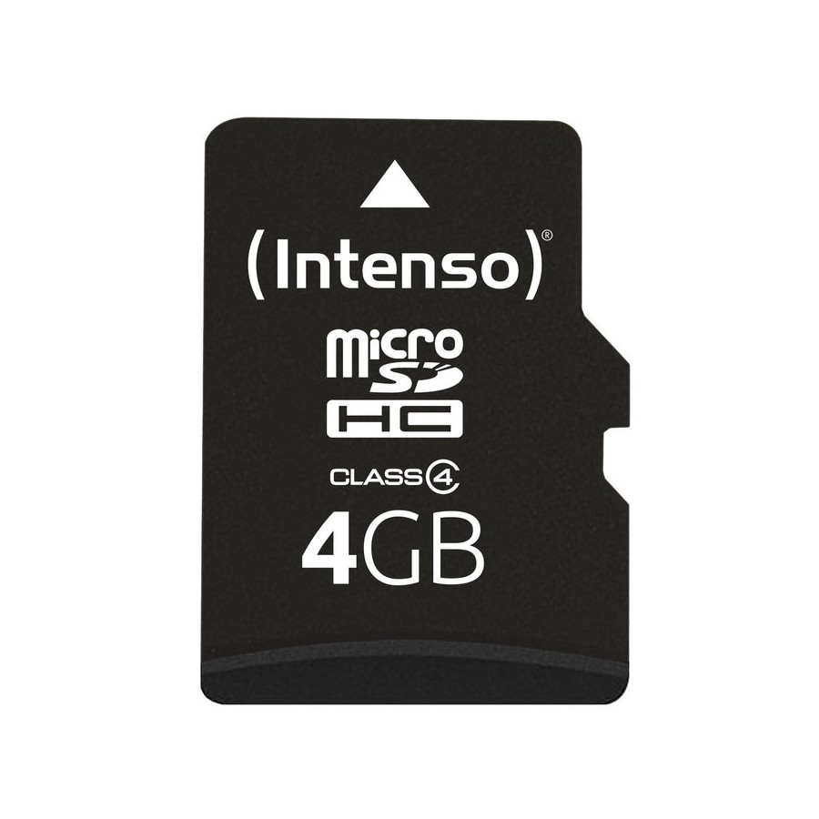 Intenso 3403450 micro sd clase 4 4gb c/adapt