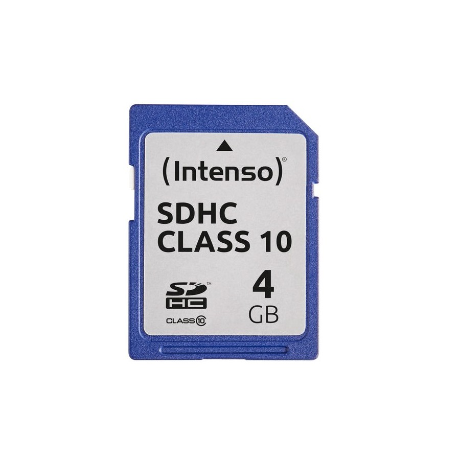 Intenso 4gb sdhc memoria flash clase 10