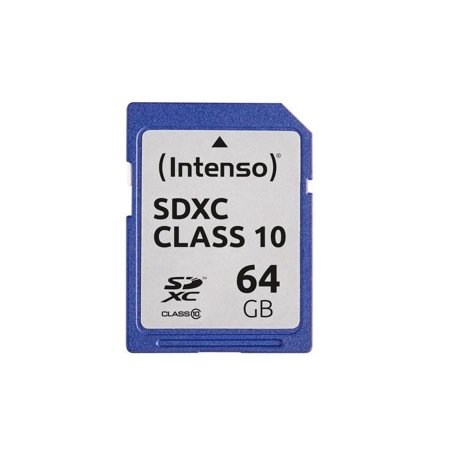 Intenso 3411490 memoria flash 64 gb sdxc clase 10