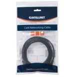 Intellinet patchkabel rj45 u/utp cat6 0.50m hebelschutz schw