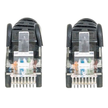 Intellinet patchkabel rj45 u/utp cat6 0.50m hebelschutz schw