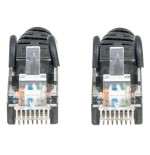 Intellinet patchkabel rj45 u/utp cat6 0.50m hebelschutz schw