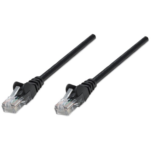 Intellinet patchkabel rj45 u/utp cat6 15m   hebelschutz schw