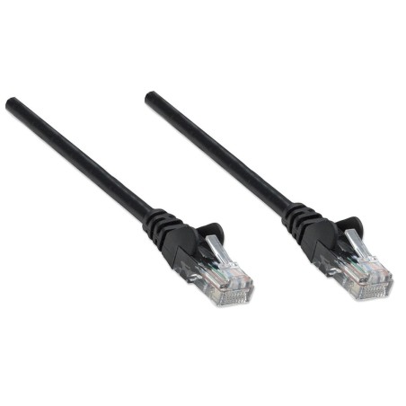 Intellinet patchkabel rj45 u/utp cat6 15m   hebelschutz schw