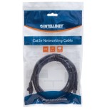 Intellinet patchkabel rj45 u/utp cat6 15m   hebelschutz schw