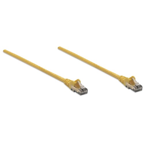 Intellinet cable de red rj45 u/utp cat6 10m   hebelschutz amarillo