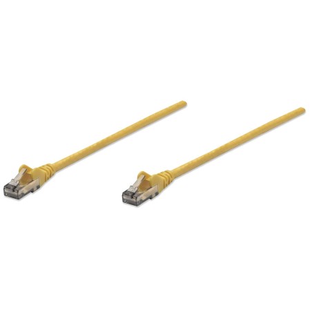 Intellinet cable de red rj45 u/utp cat6 10m   hebelschutz amarillo