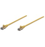 Intellinet cable de red rj45 u/utp cat6 10m   hebelschutz amarillo