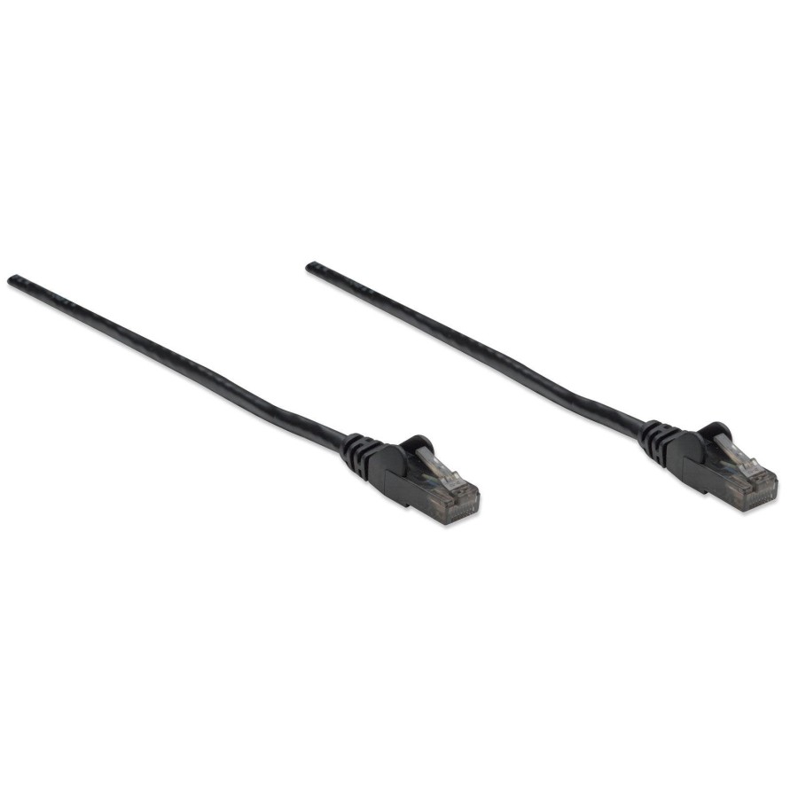 Intellinet patchkabel rj45 u/utp cat6 10m   hebelschutz schw