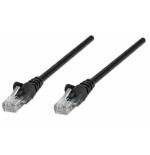 Intellinet patchkabel rj45 u/utp cat5e  10m hebelschutz schw