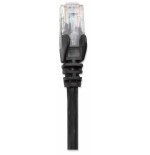 Intellinet patchkabel rj45 u/utp cat5e  10m hebelschutz schw