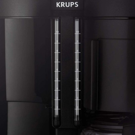 Cafetera de goteo krups duothek plus 1 l, 2200 w, negro